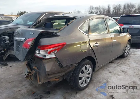 2016 Nissan Sentra Sv z USA, uszkodzony, nr VIN 3N1AB7AP6GY285597